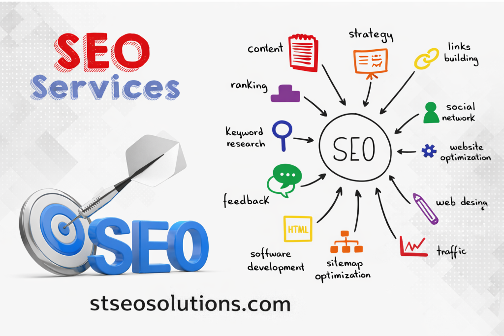 ST SEO Solutions providing professional SEO and link building services